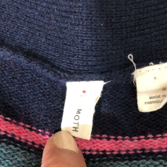 Moth Anthropologie sweater stripes - Picture 2 of 10